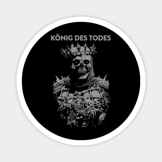 König Des Todes Magnet by TORVENIUS